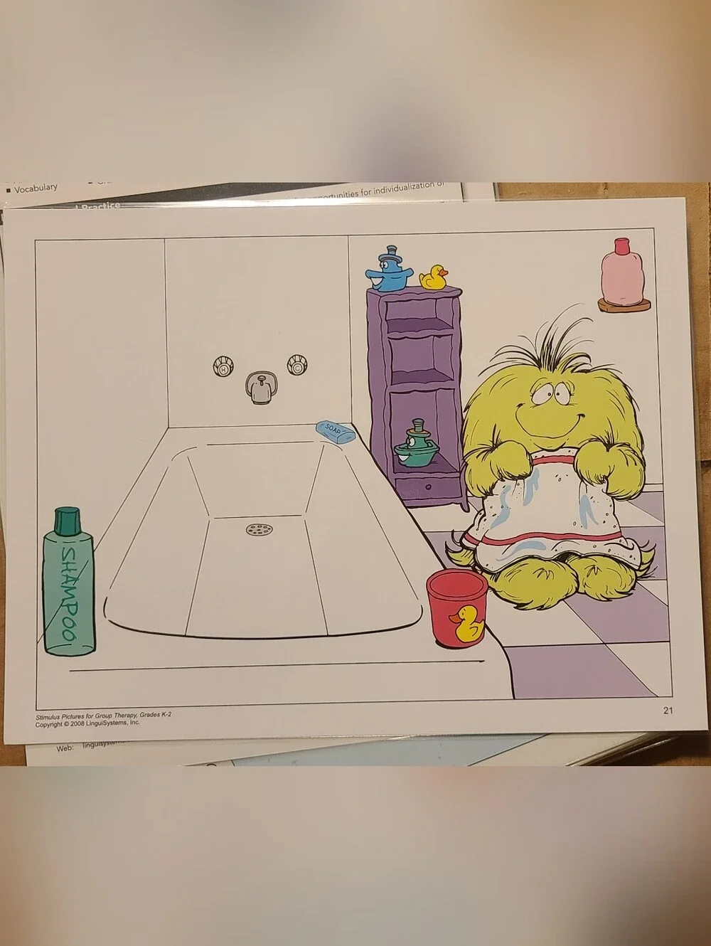 Stimulis Cards For Group Therapy K-2
